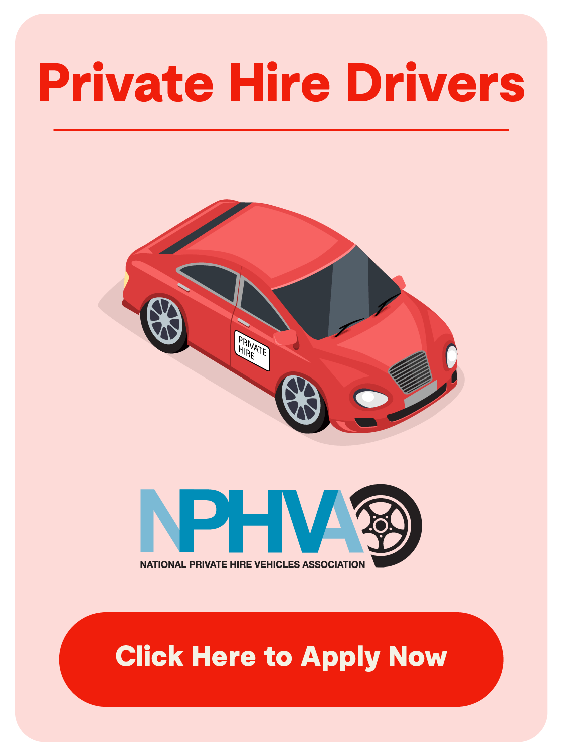 For Private Hire Drivers